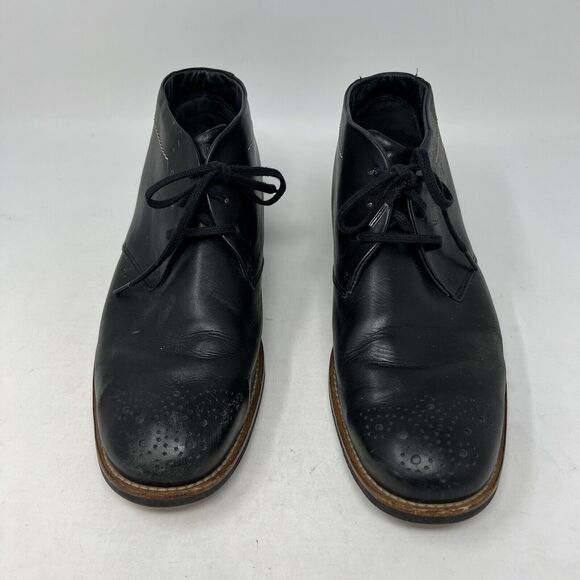 WOLKY Cayenne Men’s Black Leather Chukka Lace Up Boots Size 45 EU Cloud 9 main image 7